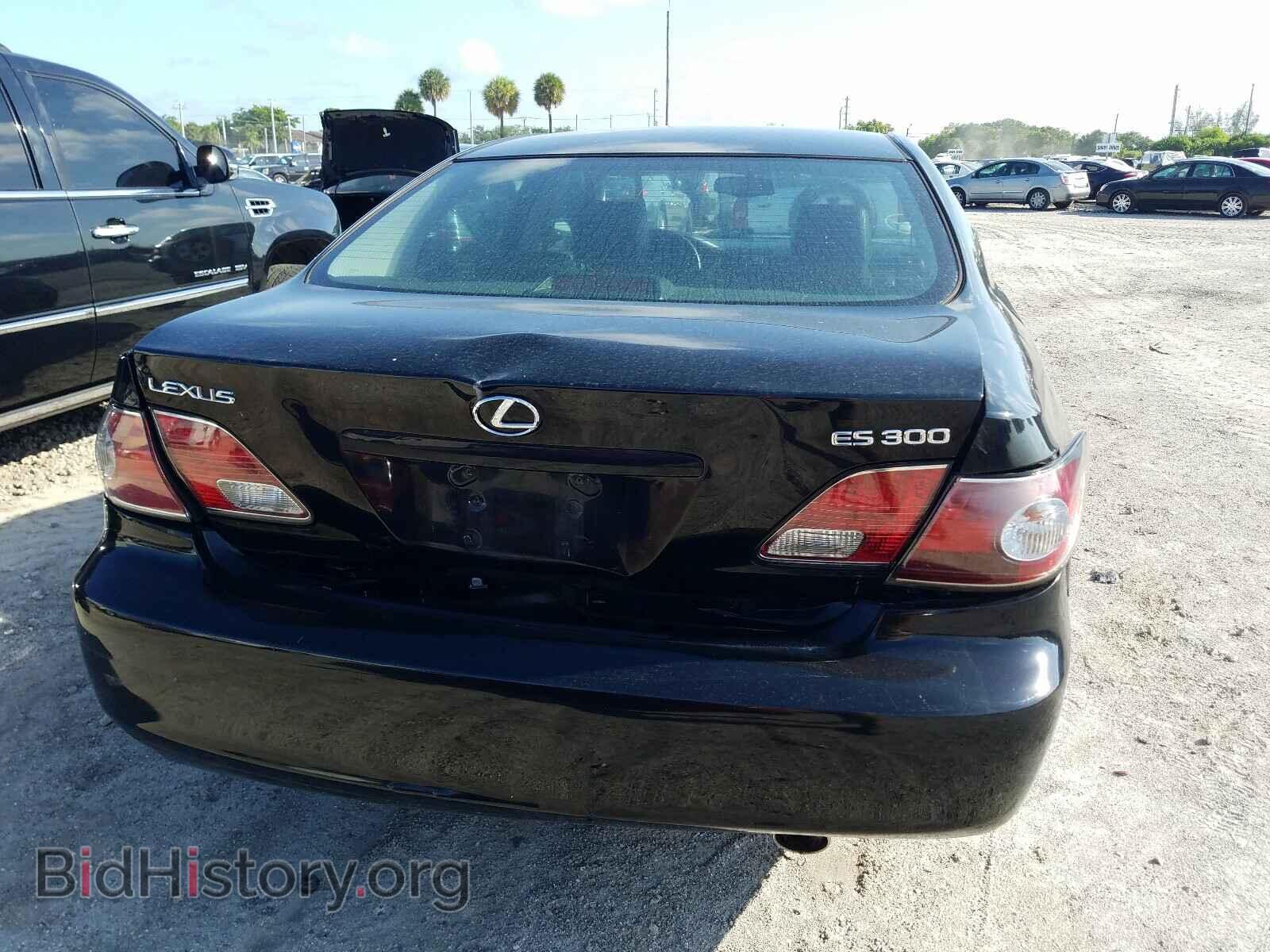2003 LEXUS ES300 - VIN: JTHBF30G230130841 - Фото 9