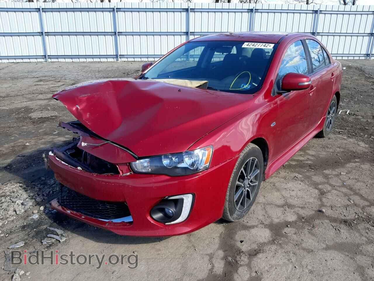 2017 MITSUBISHI LANCER - VIN: JA32V2FW7HU000856 - Фото 2