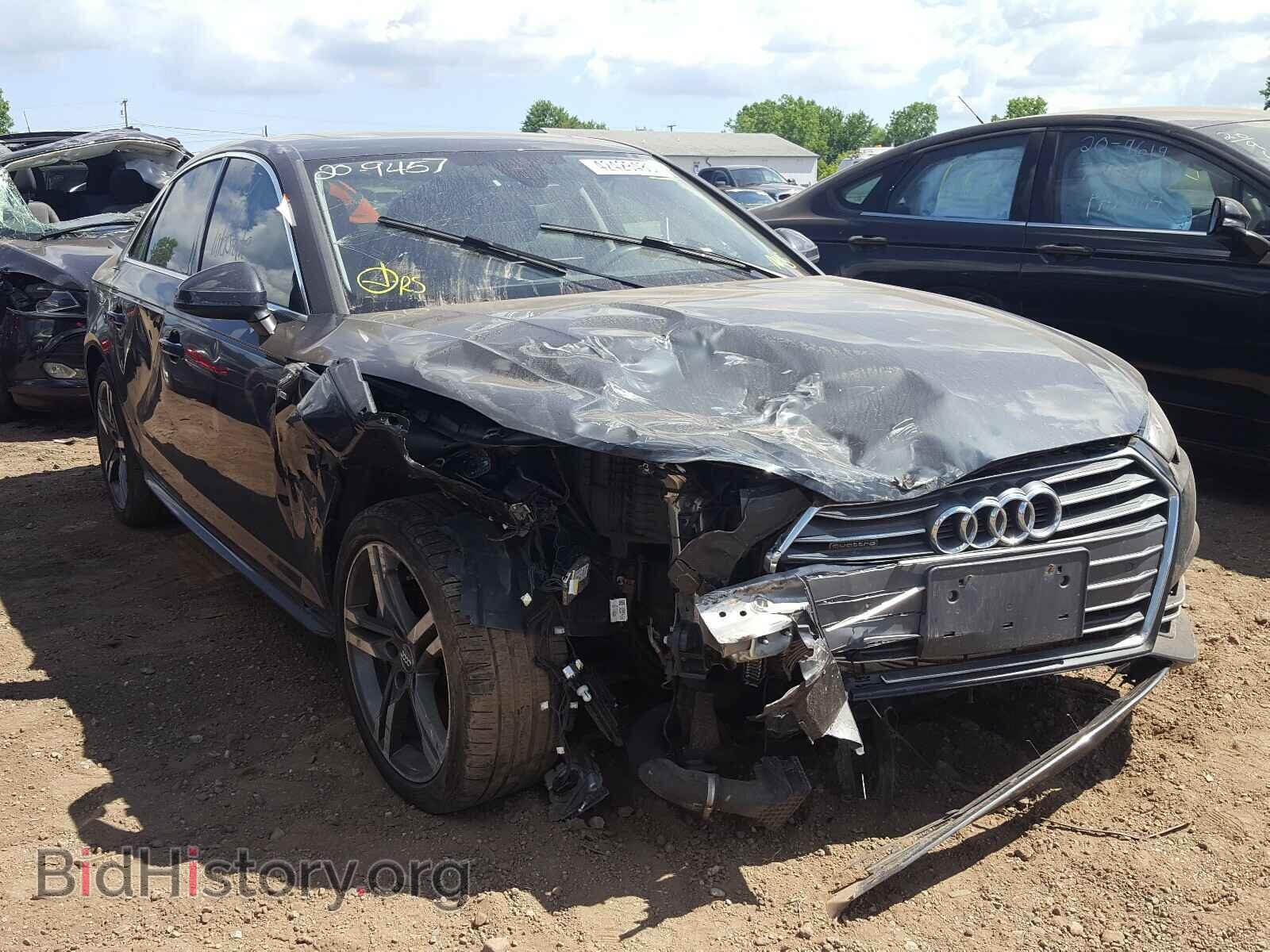 Фотография WAUPNAF43JA204154 - AUDI A4 2018