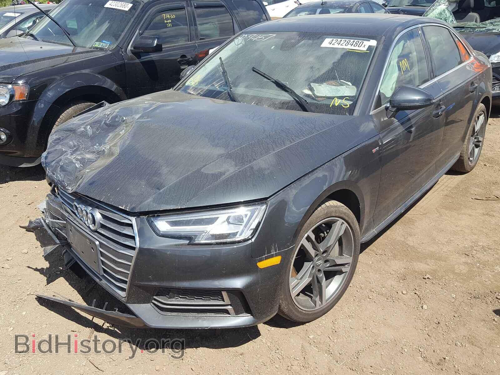 2018 AUDI A4 - VIN: WAUPNAF43JA204154 - Фото 2