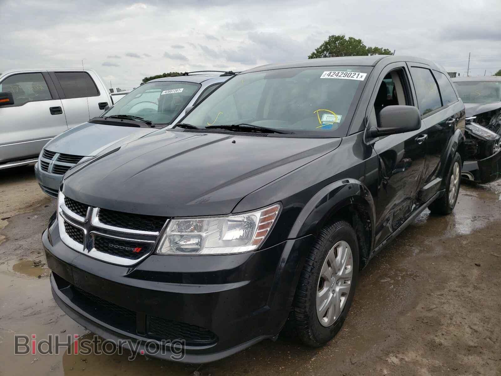 2013 DODGE JOURNEY - VIN: 3C4PDCAB0DT722761 - Фото 2
