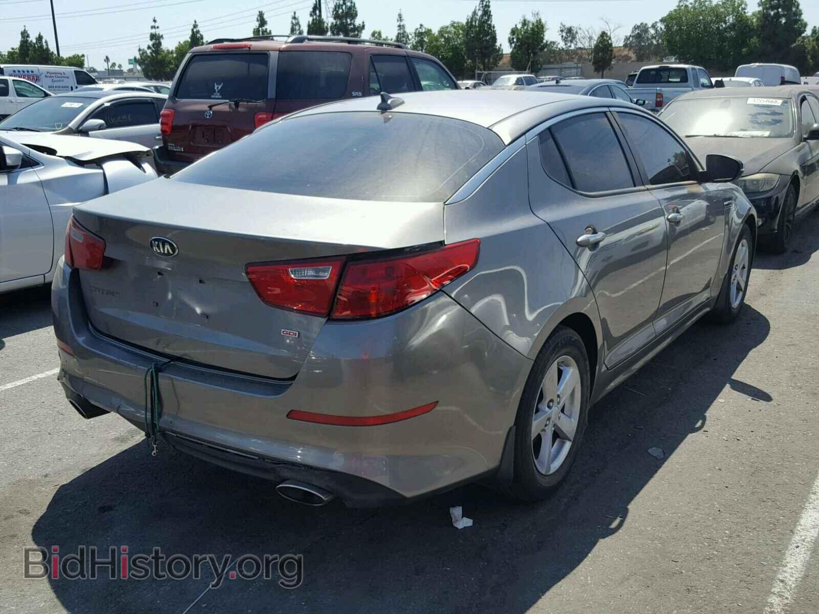 2014 KIA OPTIMA - VIN: 5XXGM4A71EG313506 - Фото 4