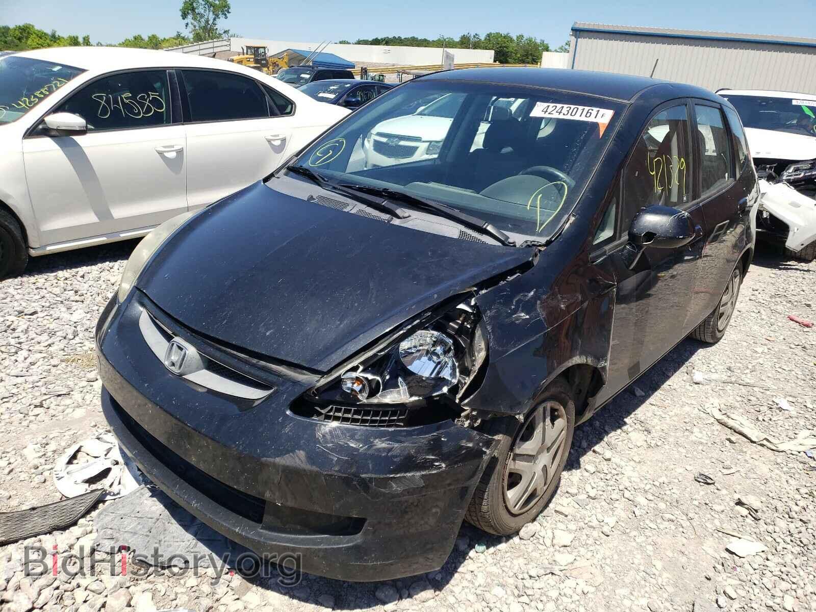 2007 HONDA FIT - VIN: JHMGD38457S012492 - Фото 2
