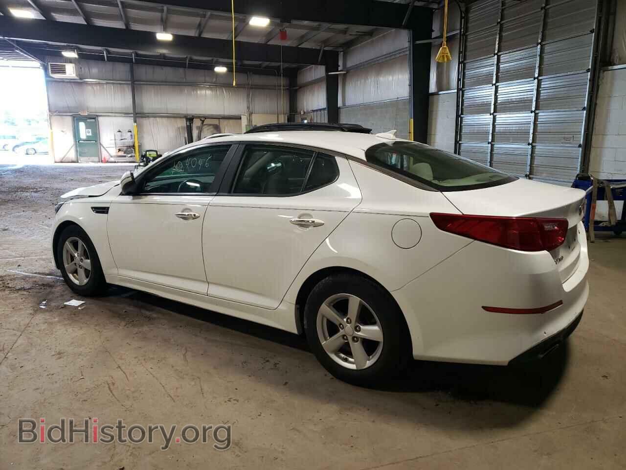 2015 KIA OPTIMA - VIN: KNAGM4A72F5663813 - Фото 2