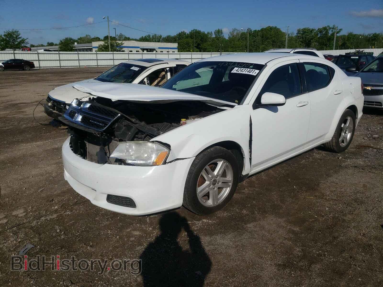 2012 DODGE AVENGER - VIN: 1C3CDZCB0CN194950 - Фото 2
