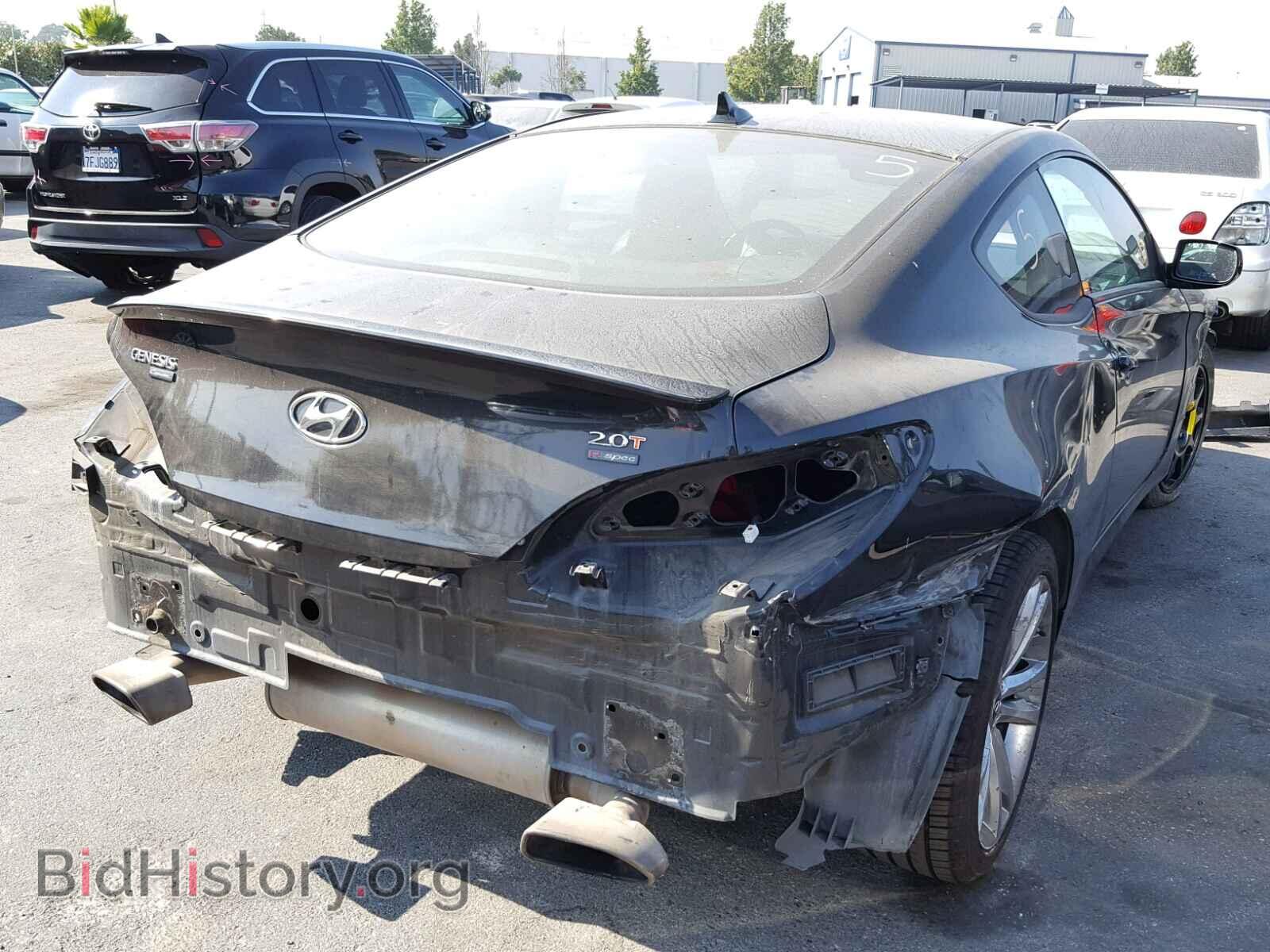 2012 HYUNDAI GENESIS - VIN: KMHHT6KD3CU070016 - Фото 4
