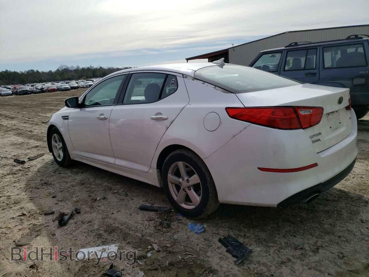 2015 KIA OPTIMA - VIN: KNAGM4A71F5664256 - Фото 2