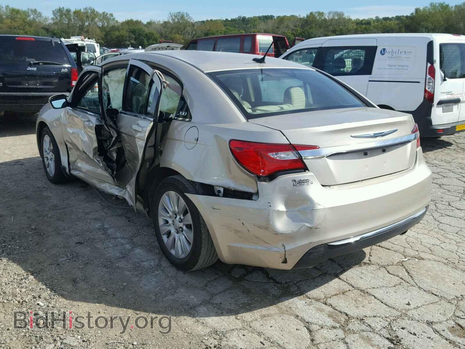 2014 CHRYSLER 200 - VIN: 1C3CCBAG5EN128325 - Фото 3