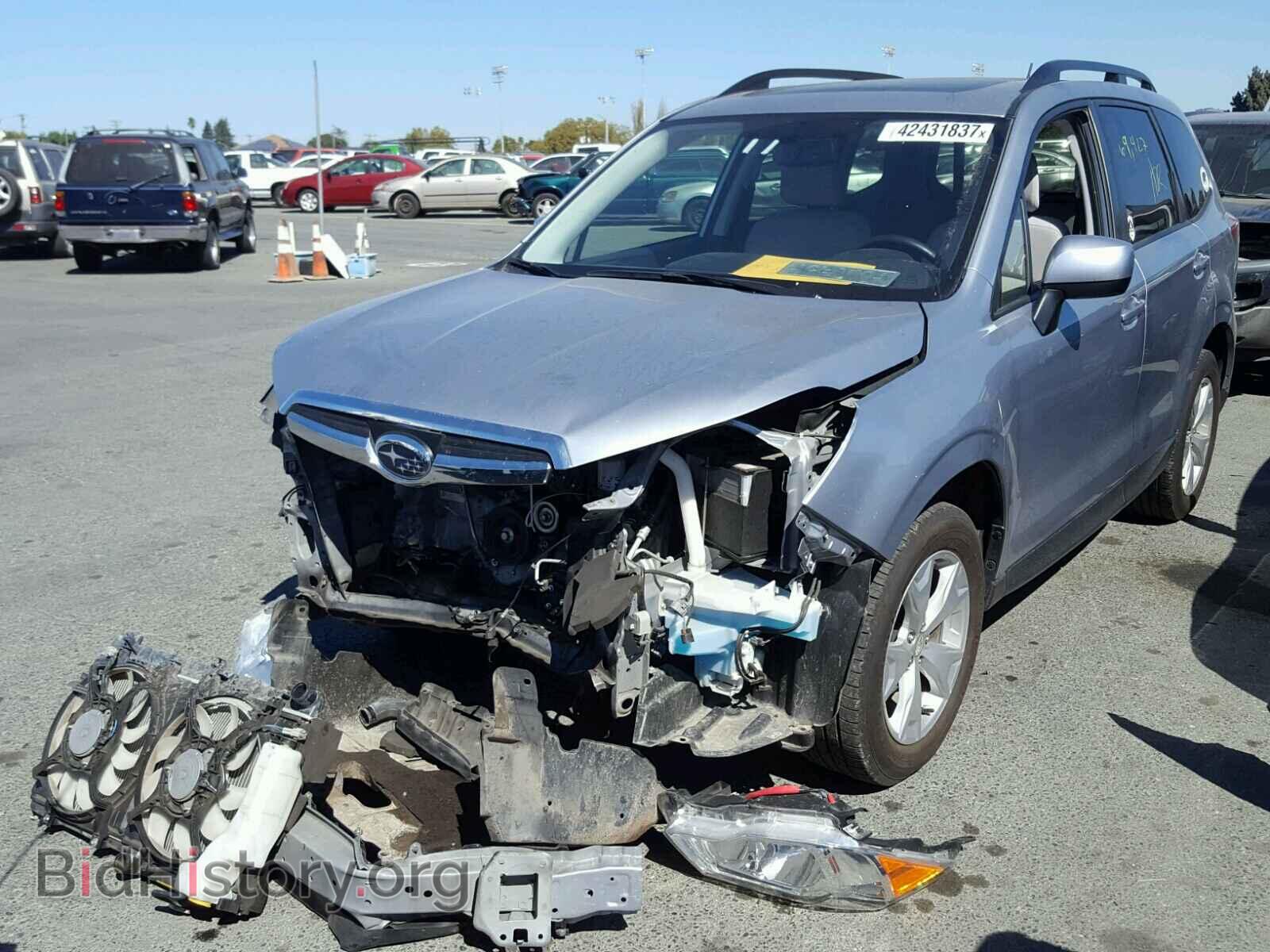 2014 SUBARU FORESTER - VIN: JF2SJAEC8EH525283 - Фото 2