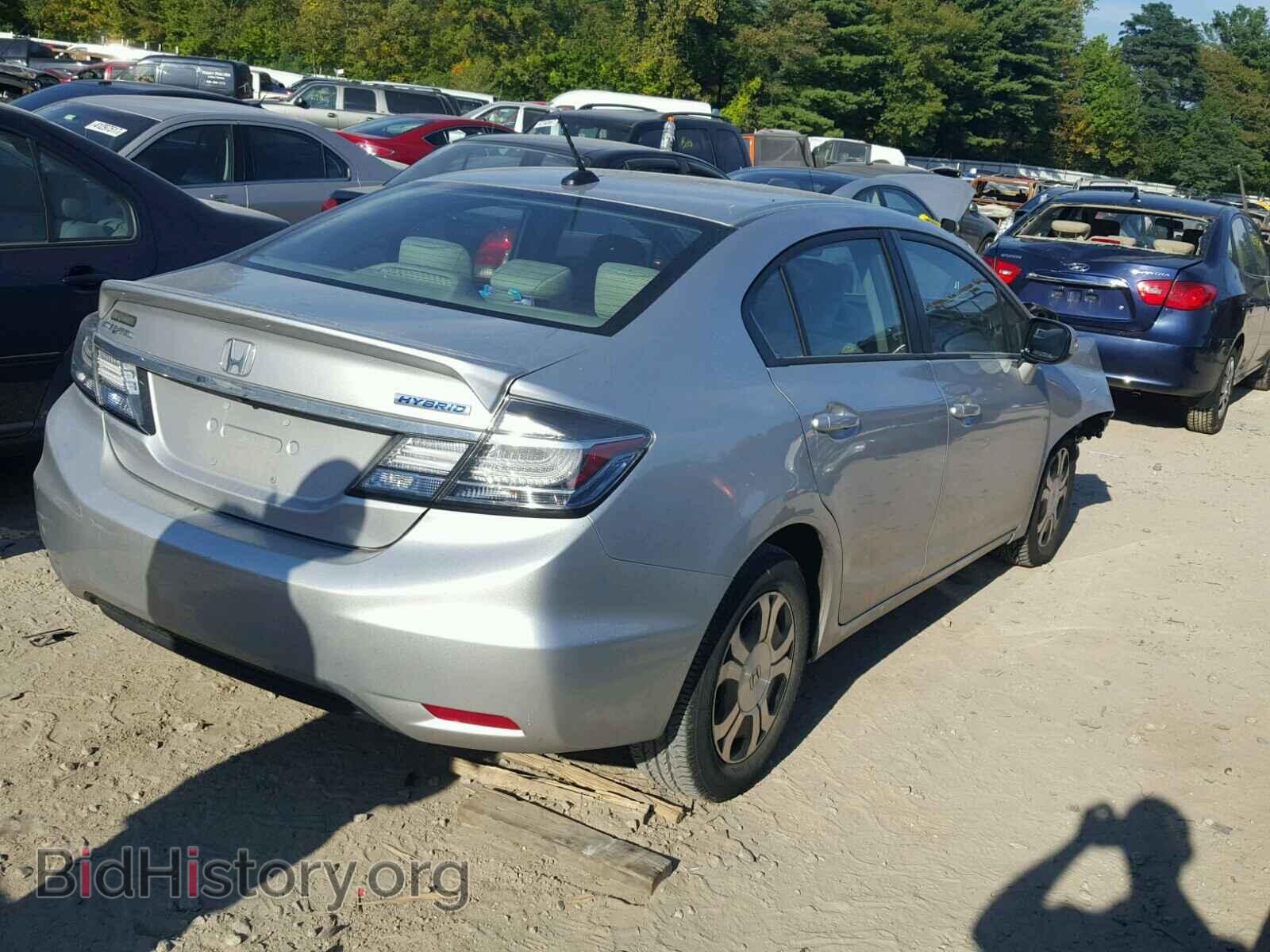 2013 HONDA CIVIC - VIN: 19XFB4F24DE203989 - Фото 4