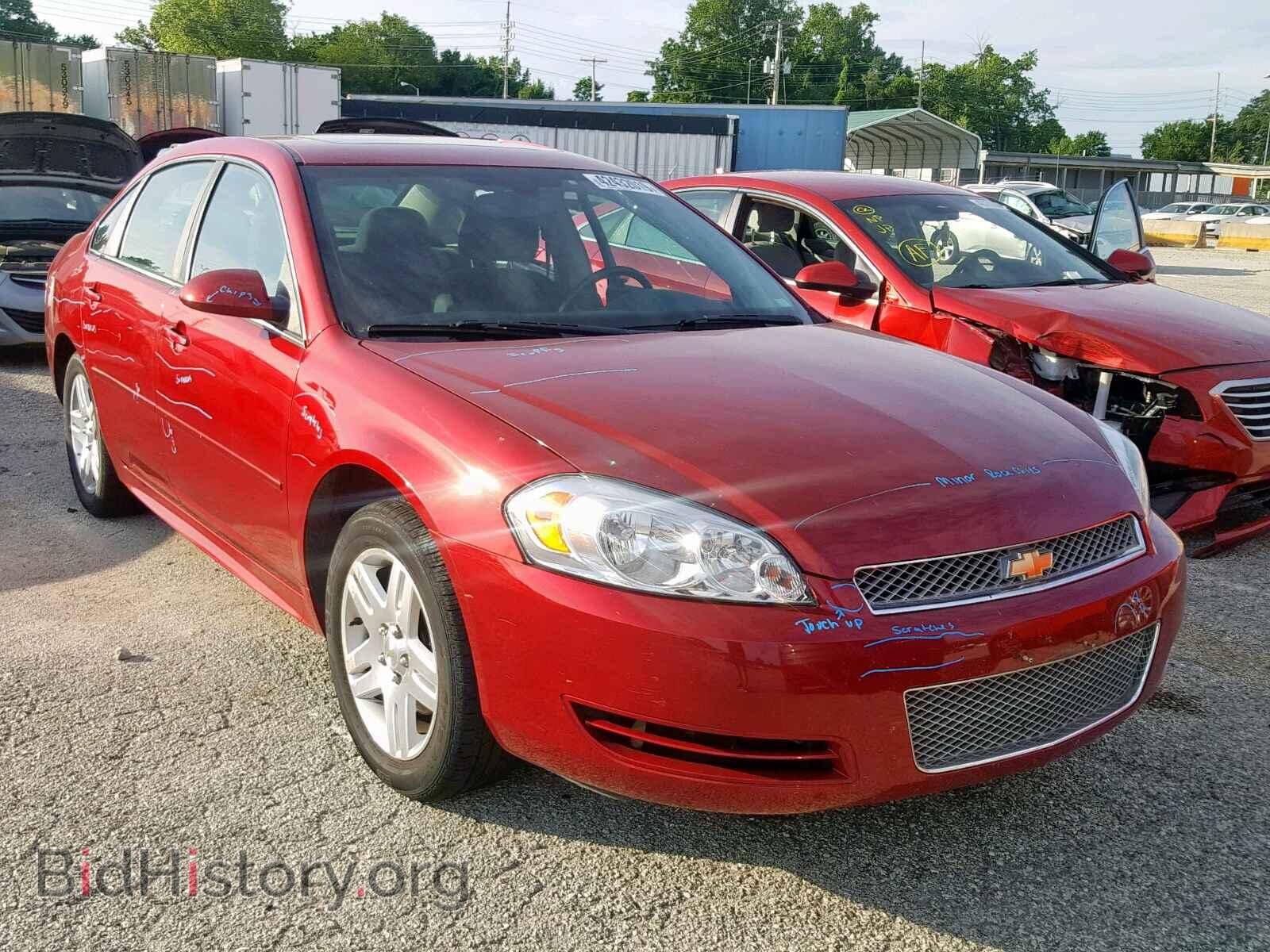 Фотография 2G1WB5E30E1155754 - CHEVROLET IMPALA 2014