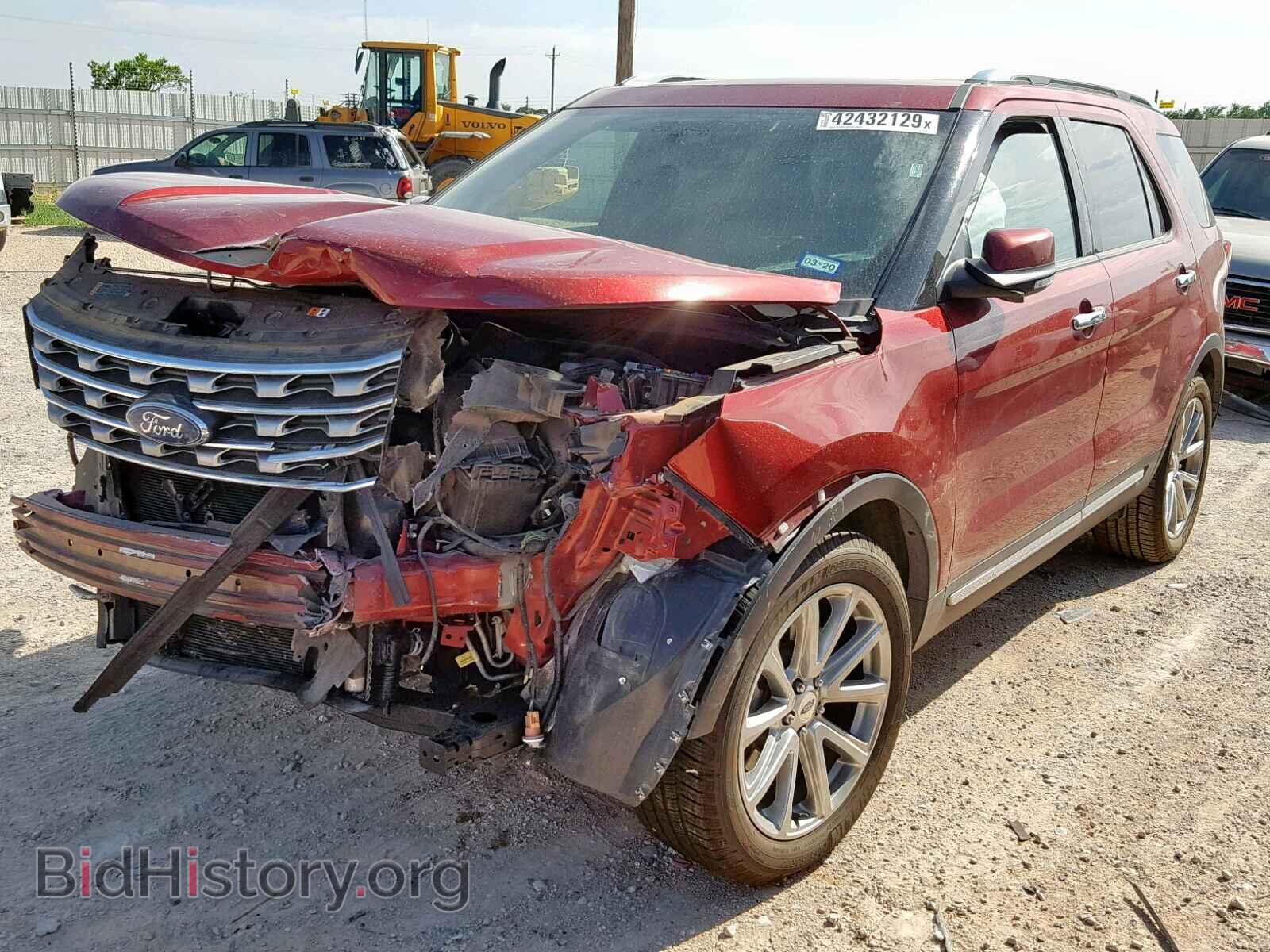 2017 FORD EXPLORER L - VIN: 1FM5K7F85HGB81018 - Фото 2