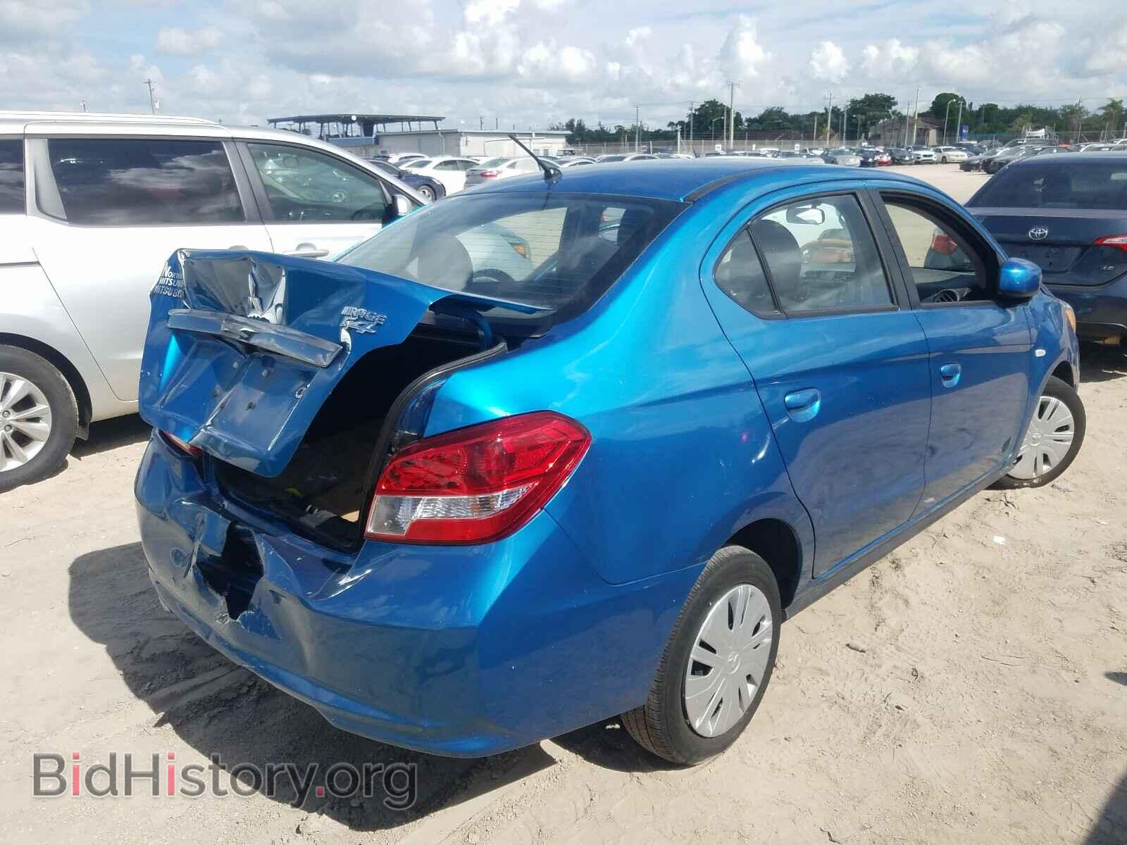 2019 MITSUBISHI MIRAGE - VIN: ML32F3FJ3KHF16632 - Фото 4