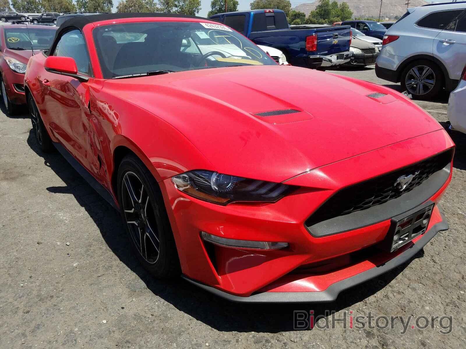 Photo 1FATP8UHXK5158378 - FORD MUSTANG 2019
