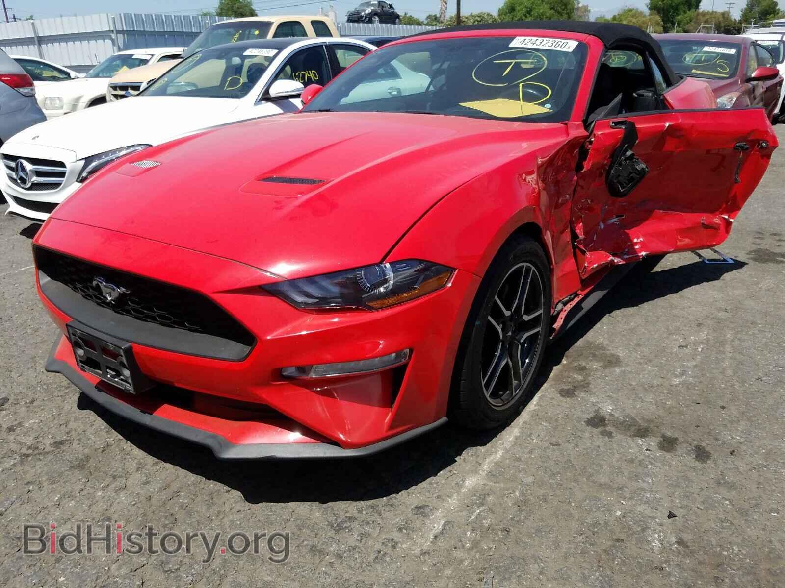 2019 FORD MUSTANG - VIN: 1FATP8UHXK5158378 - Фото 2