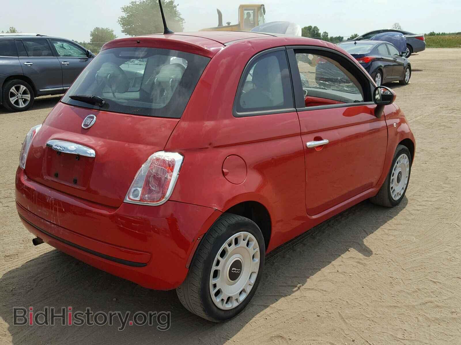 2012 FIAT 500 - VIN: 3C3CFFAR3CT120625 - Фото 4