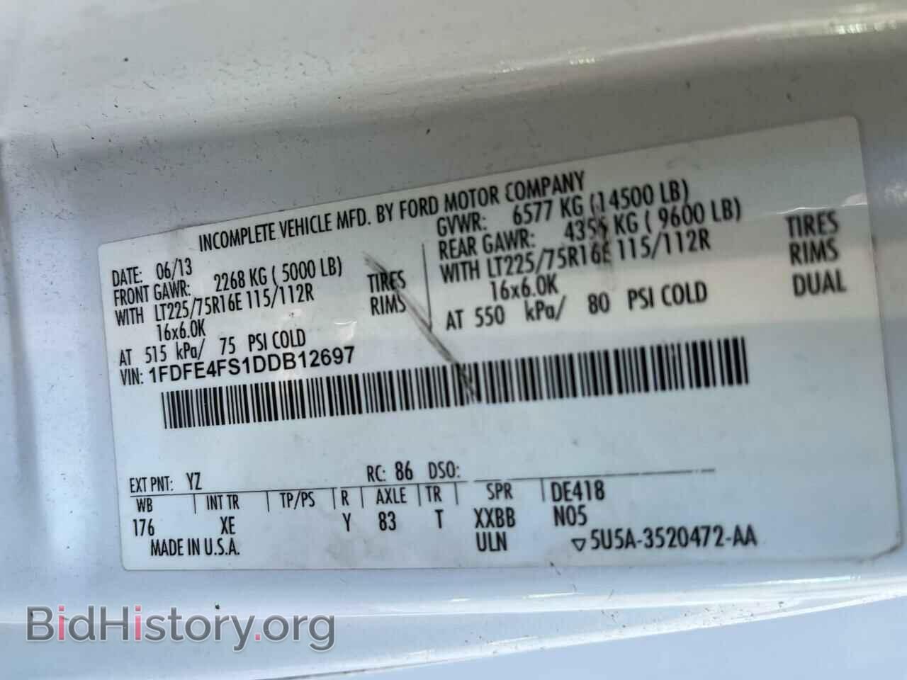 2013 FORD ALL Models - VIN: 1FDFE4FS1DDB12697 - Фото 10