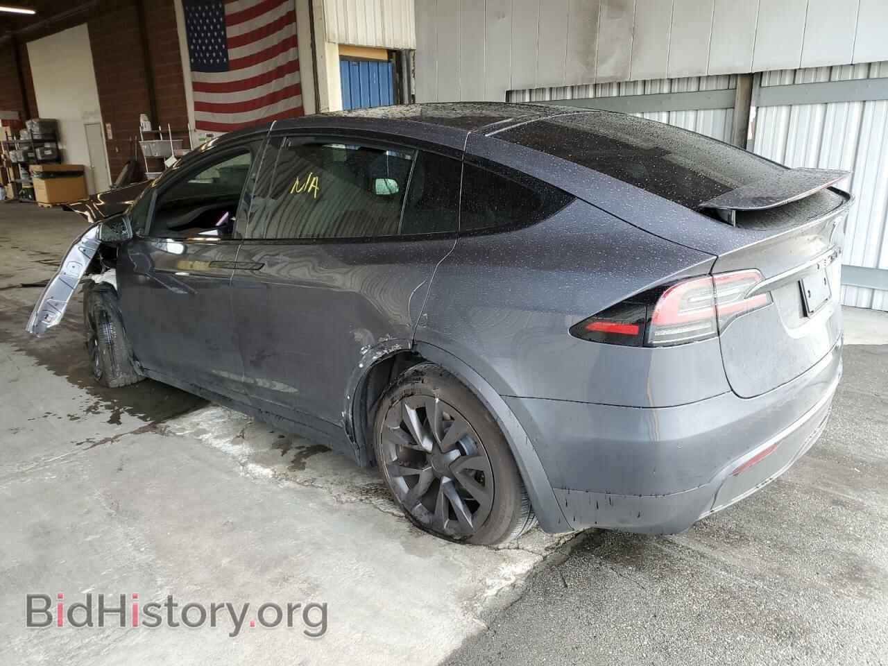 2022 TESLA MODEL X - VIN: 7SAXCBE50NF362928 - Фото 2