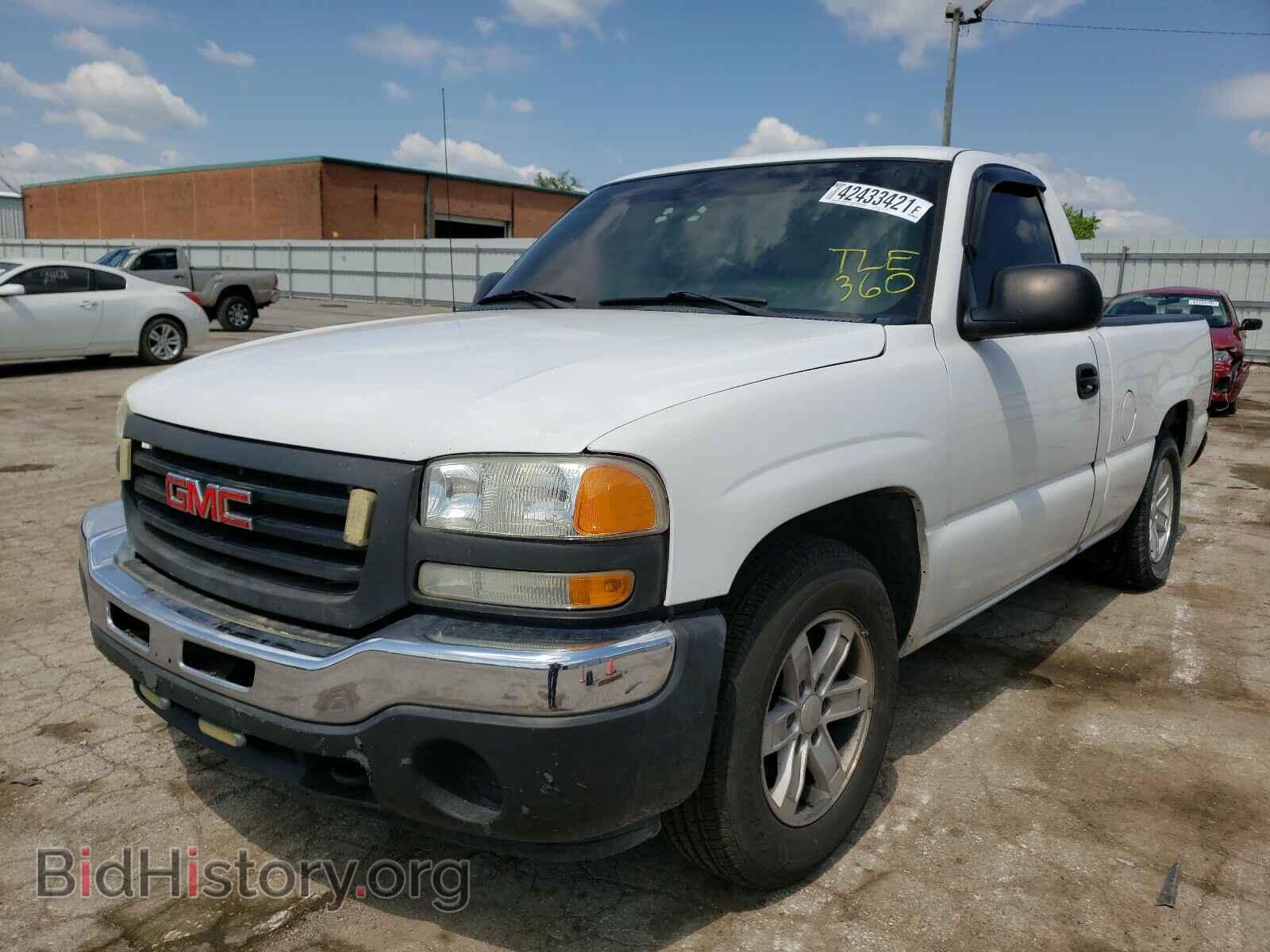 2006 GMC SIERRA - VIN: 1GTEC14X36Z110698 - Фото 2