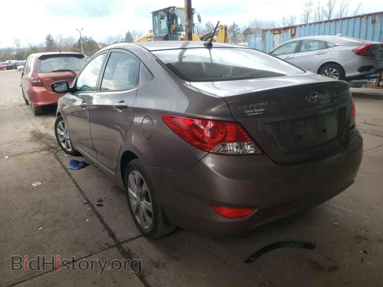 2014 HYUNDAI ACCENT - VIN: KMHCU4AE7EU728168 - Фото 3