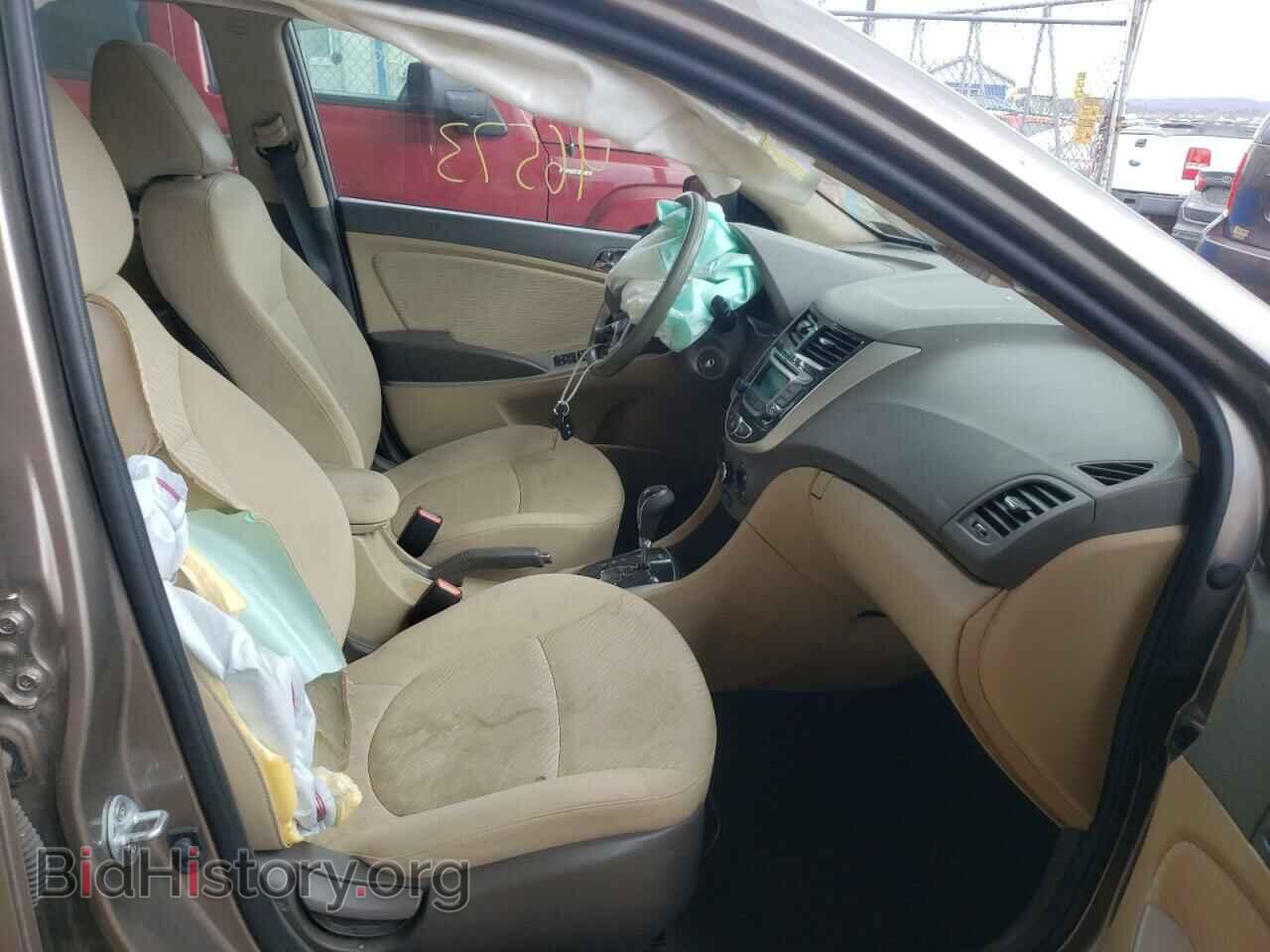 2014 HYUNDAI ACCENT - VIN: KMHCU4AE7EU728168 - Фото 5