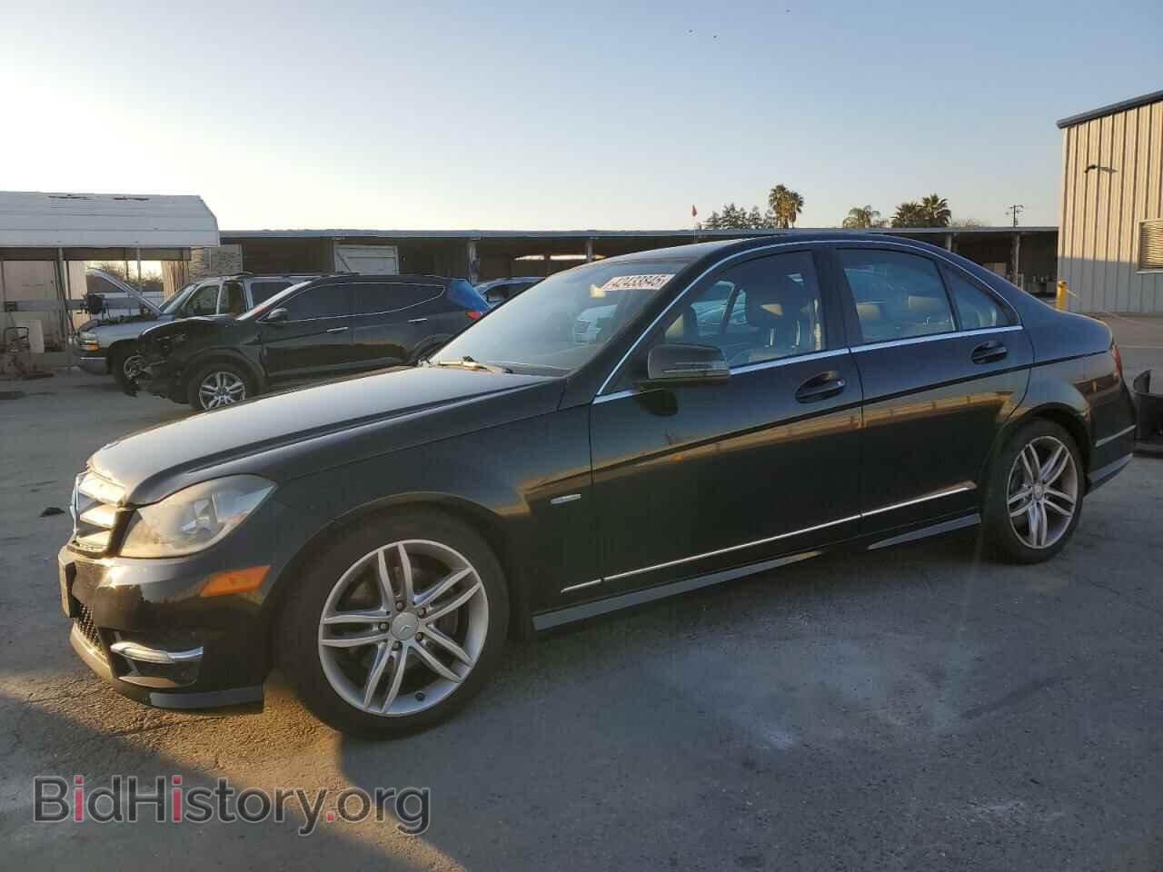 Фотография WDDGF4HB2CR220806 - MERCEDES-BENZ C-CLASS 2012
