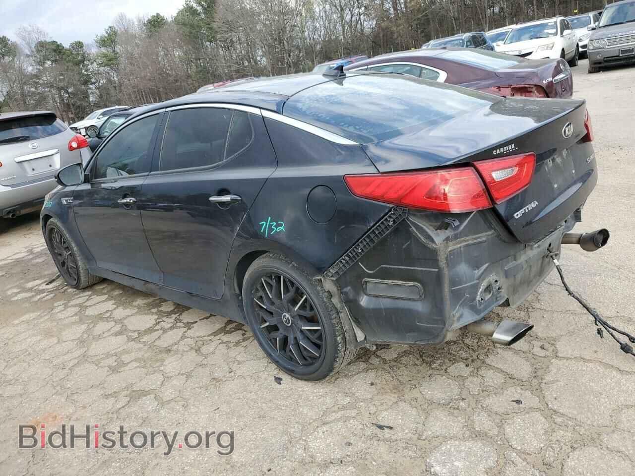 2015 KIA OPTIMA - VIN: 5XXGR4A64FG418390 - Фото 2