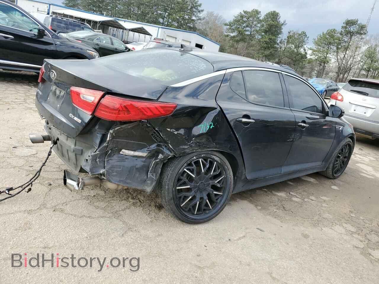 2015 KIA OPTIMA - VIN: 5XXGR4A64FG418390 - Фото 3