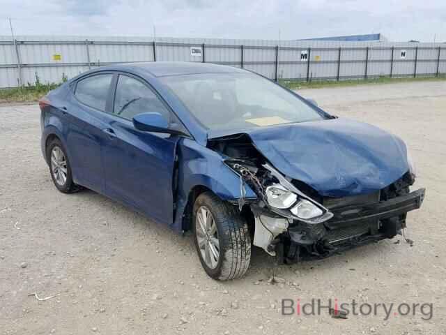 Photo KMHDH4AE7FU420007 - HYUNDAI ELANTRA 2015