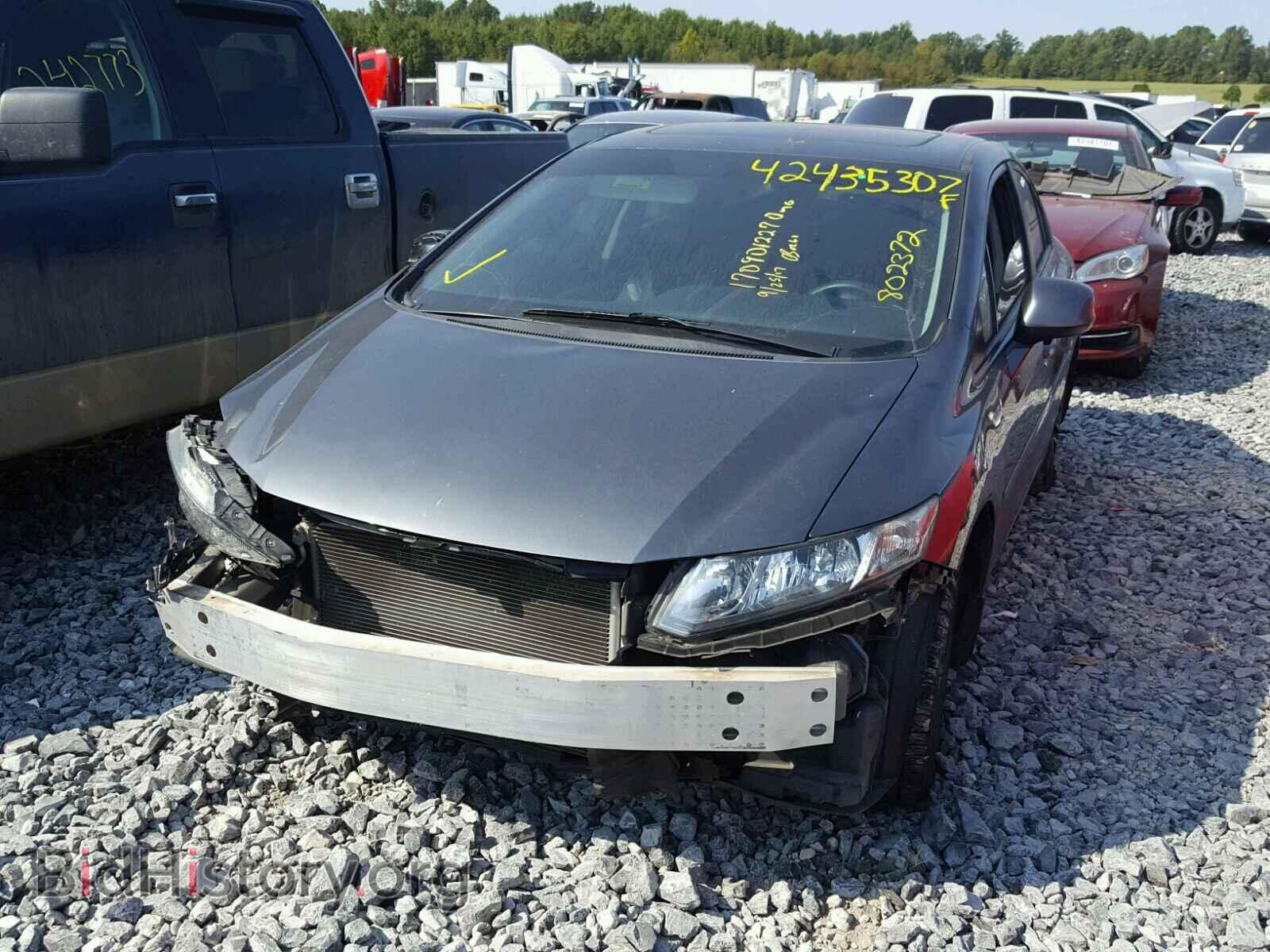 2013 HONDA CIVIC - VIN: 19XFB2F85DE038141 - Фото 2