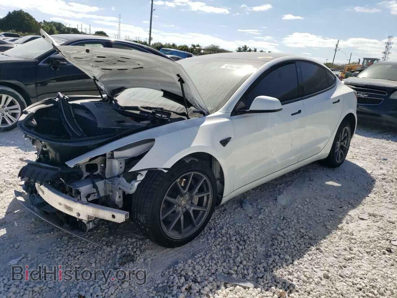 Photo 5YJ3E1EA8MF097526 - TESLA MODEL 3 2021