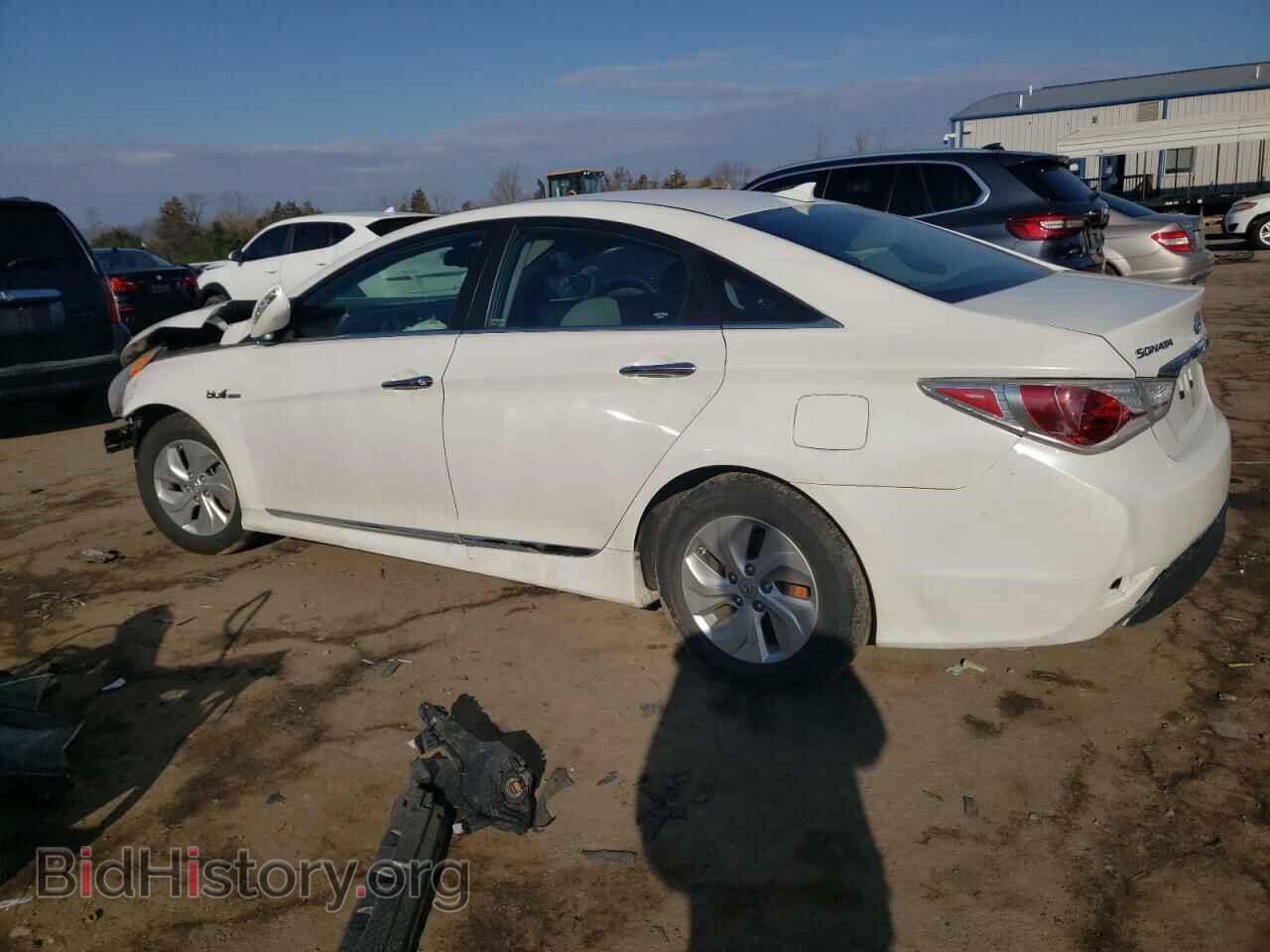 2014 HYUNDAI SONATA - VIN: KMHEC4A42EA117792 - Фото 2