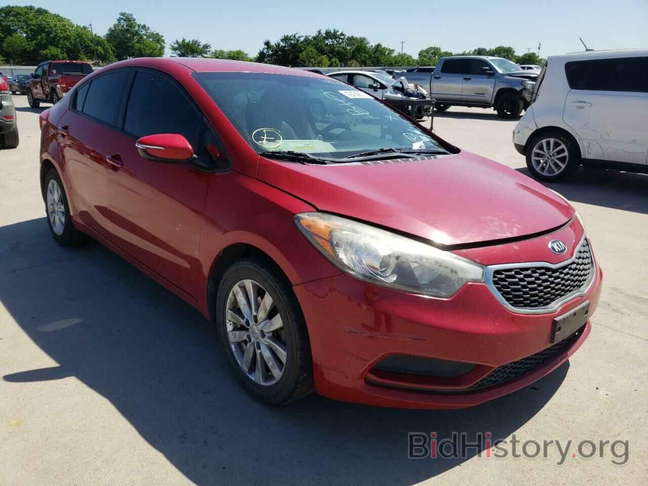 Photo KNAFX4A66E5174016 - KIA FORTE 2014