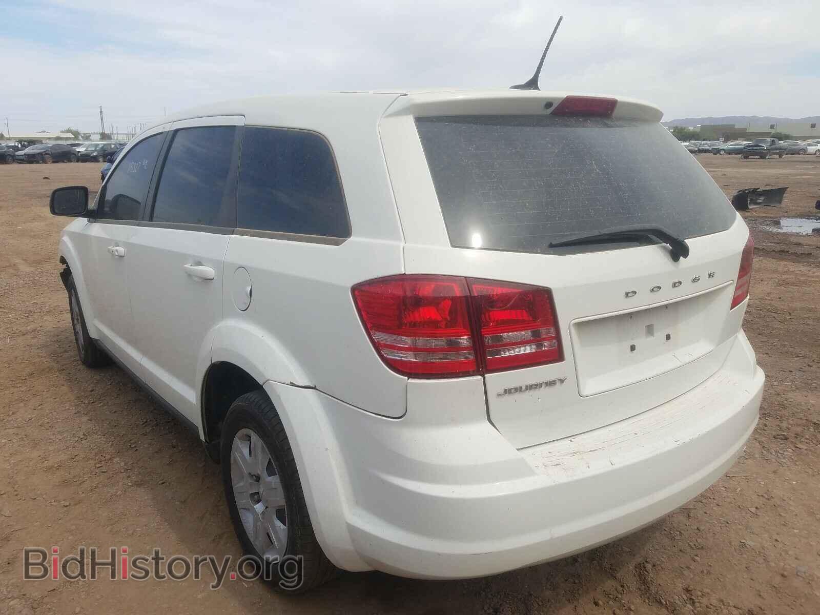 2012 DODGE JOURNEY - VIN: 3C4PDCAB2CT389848 - Фото 3