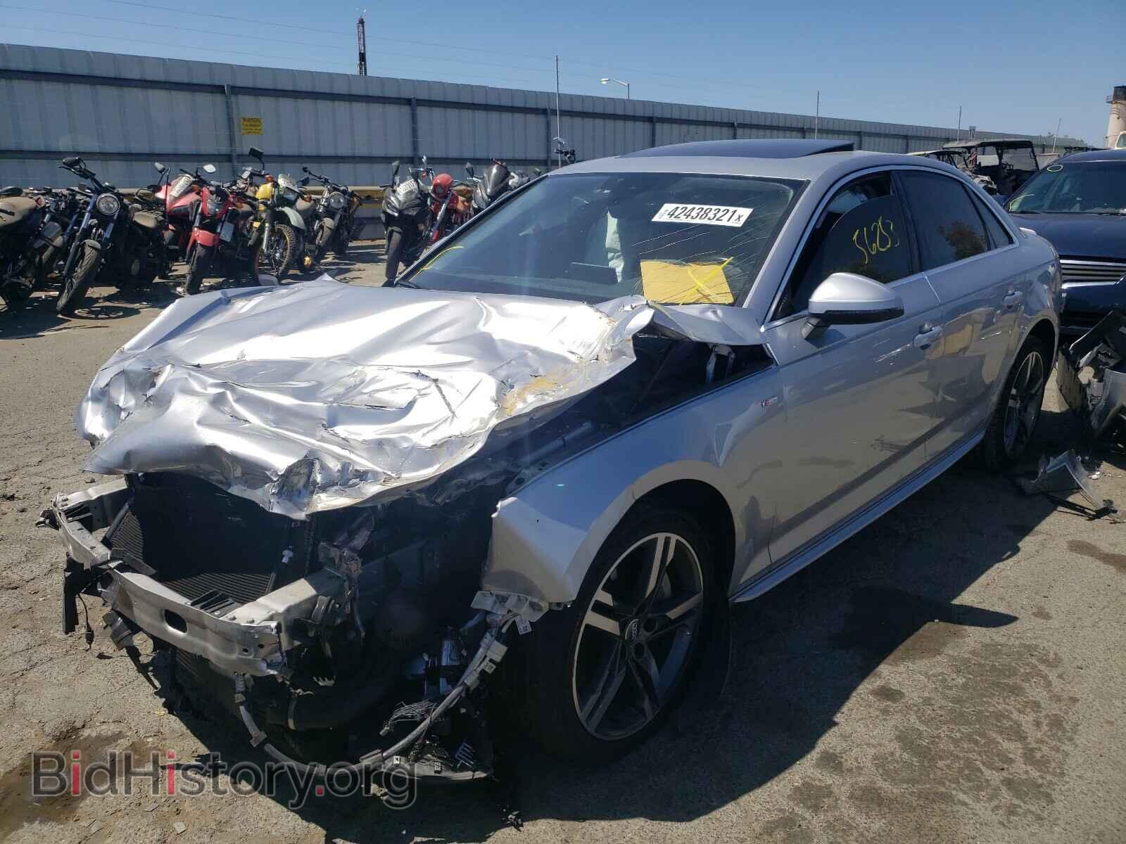 2018 AUDI A4 - VIN: WAUENAF44JN006957 - Фото 2