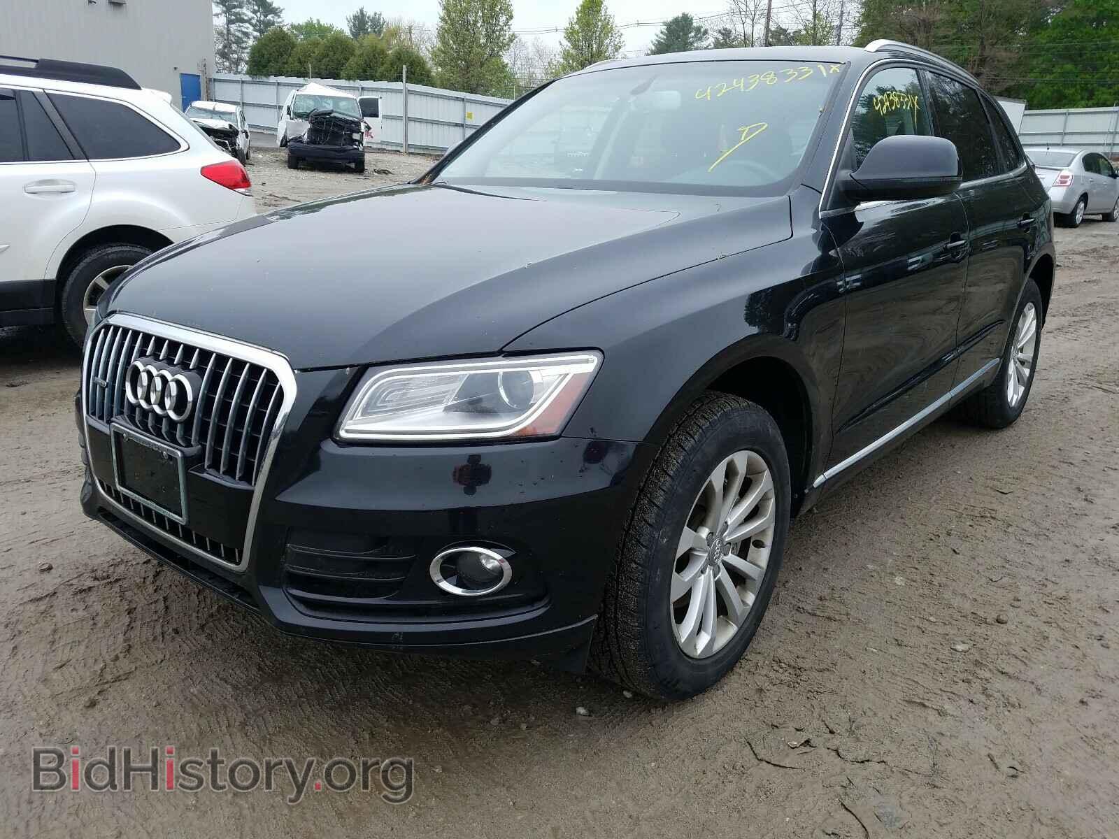 2014 AUDI Q5 - VIN: WA1CFAFP1EA033445 - Фото 2