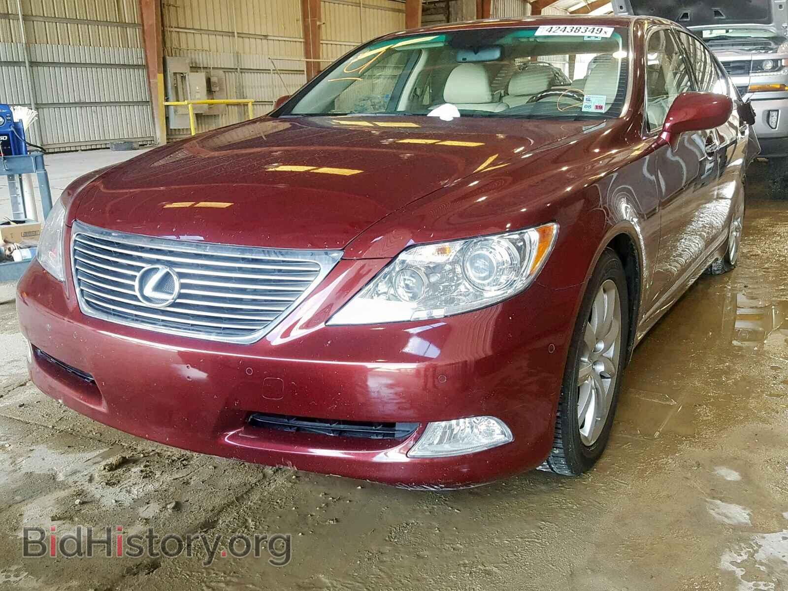 2008 LEXUS LS460 - VIN: JTHBL46F185082000 - Фото 2