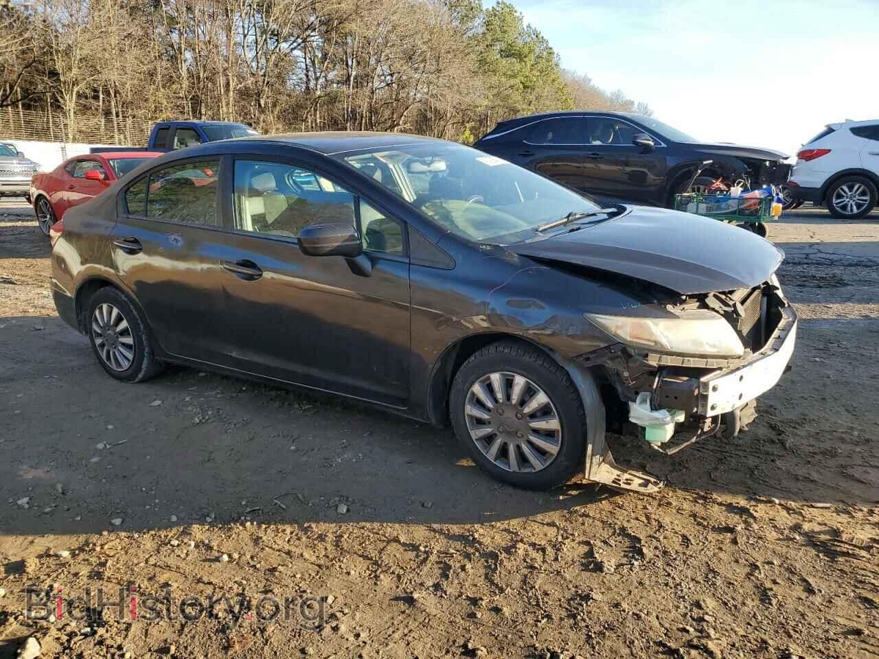 2014 HONDA CIVIC - VIN: 2HGFB2F59EH548277 - Фото 4