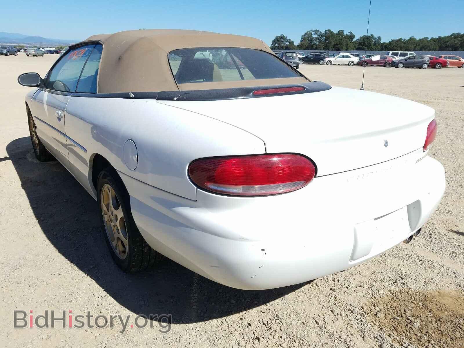 1999 CHRYSLER SEBRING - VIN: 3C3EL55H4XT583151 - Фото 3