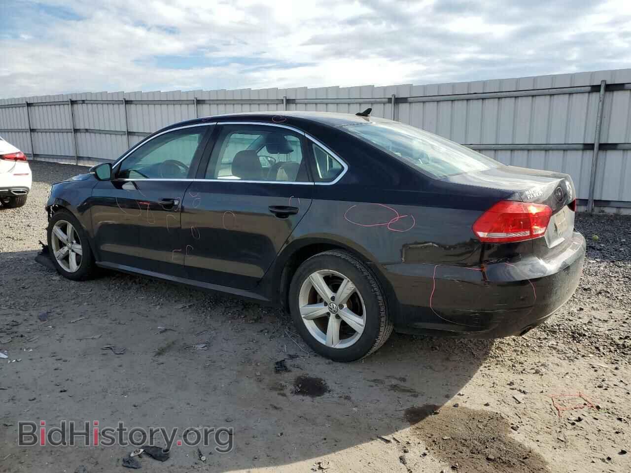 2012 VOLKSWAGEN PASSAT - VIN: 1VWBP7A34CC016479 - Фото 2