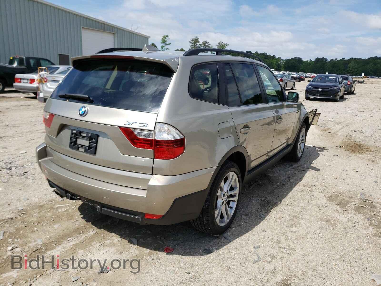 2008 BMW X3 - VIN: WBXPC93498WJ04801 - Фото 4