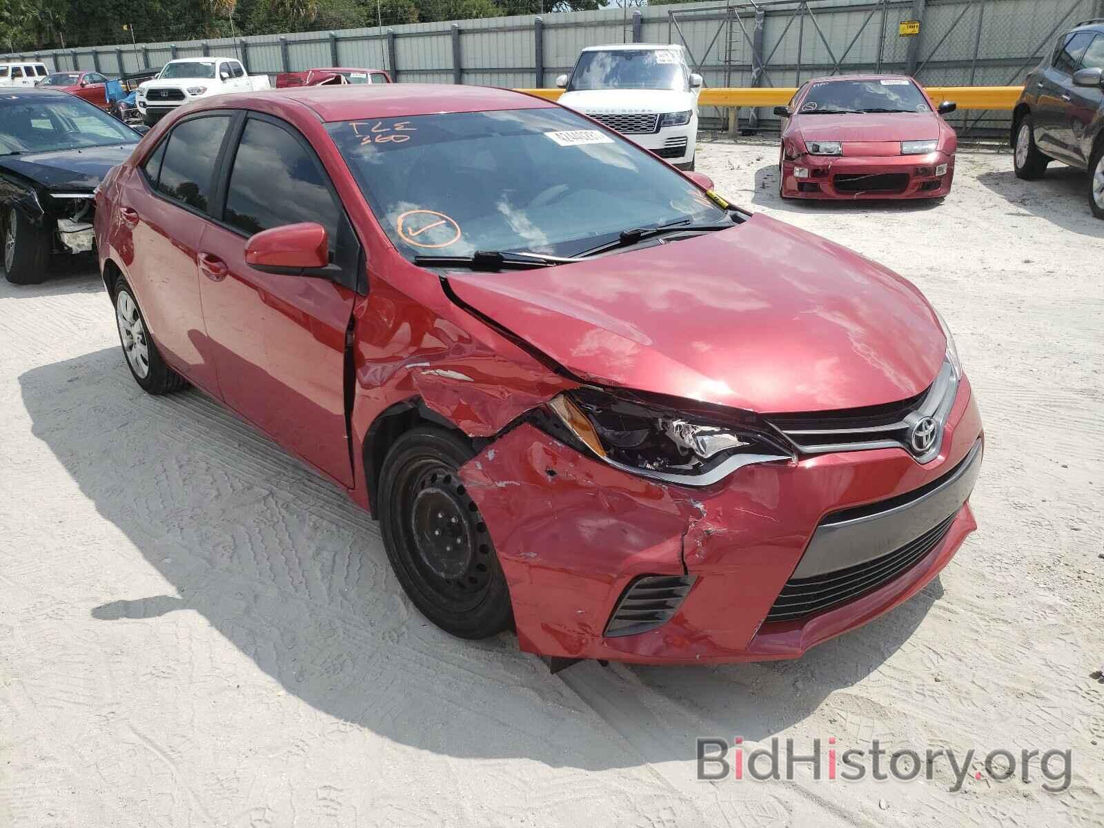 Photo 2T1BURHE5FC377861 - TOYOTA COROLLA 2015