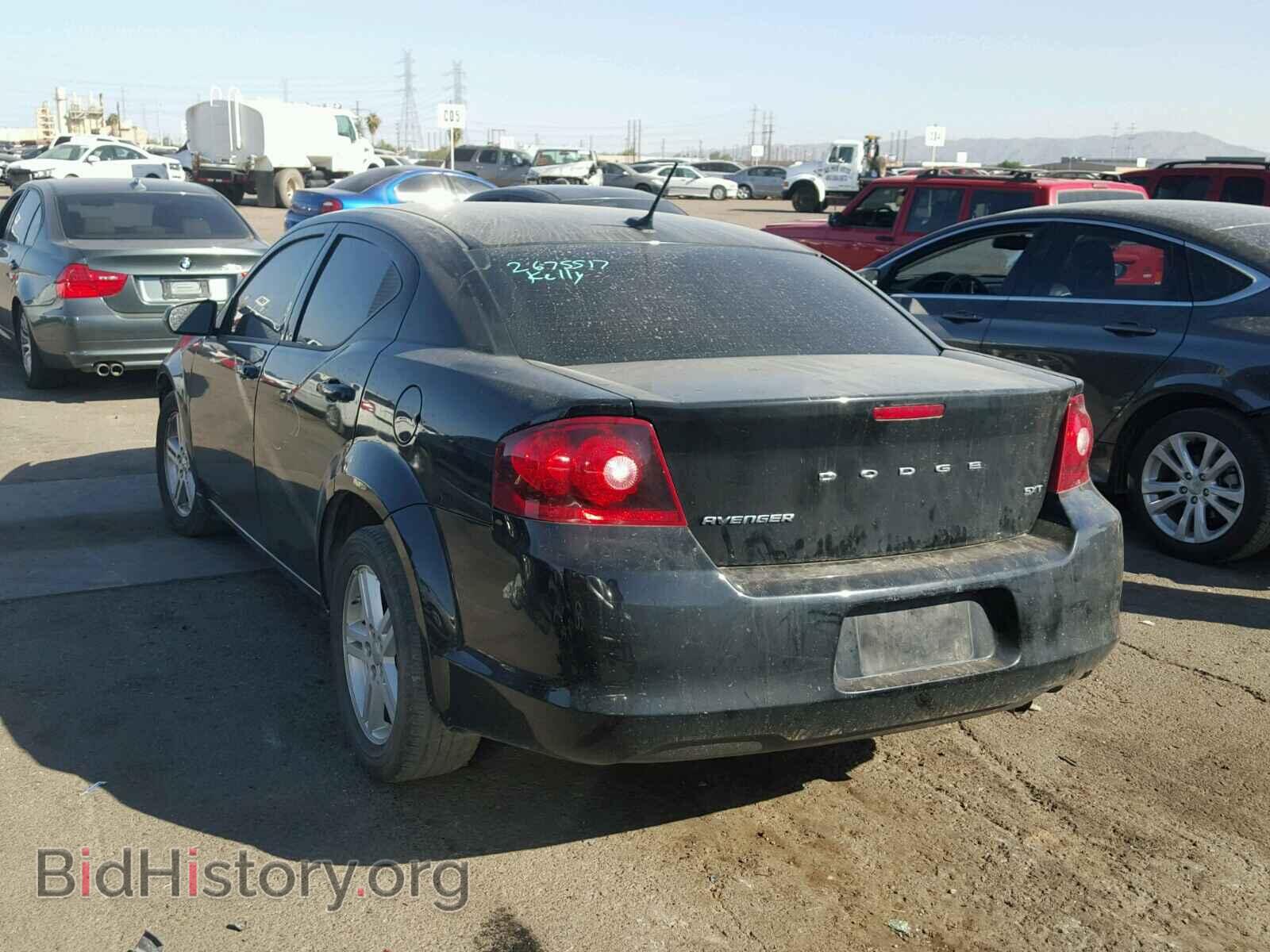 2014 DODGE AVENGER - VIN: 1C3CDZCB2EN152170 - Фото 3