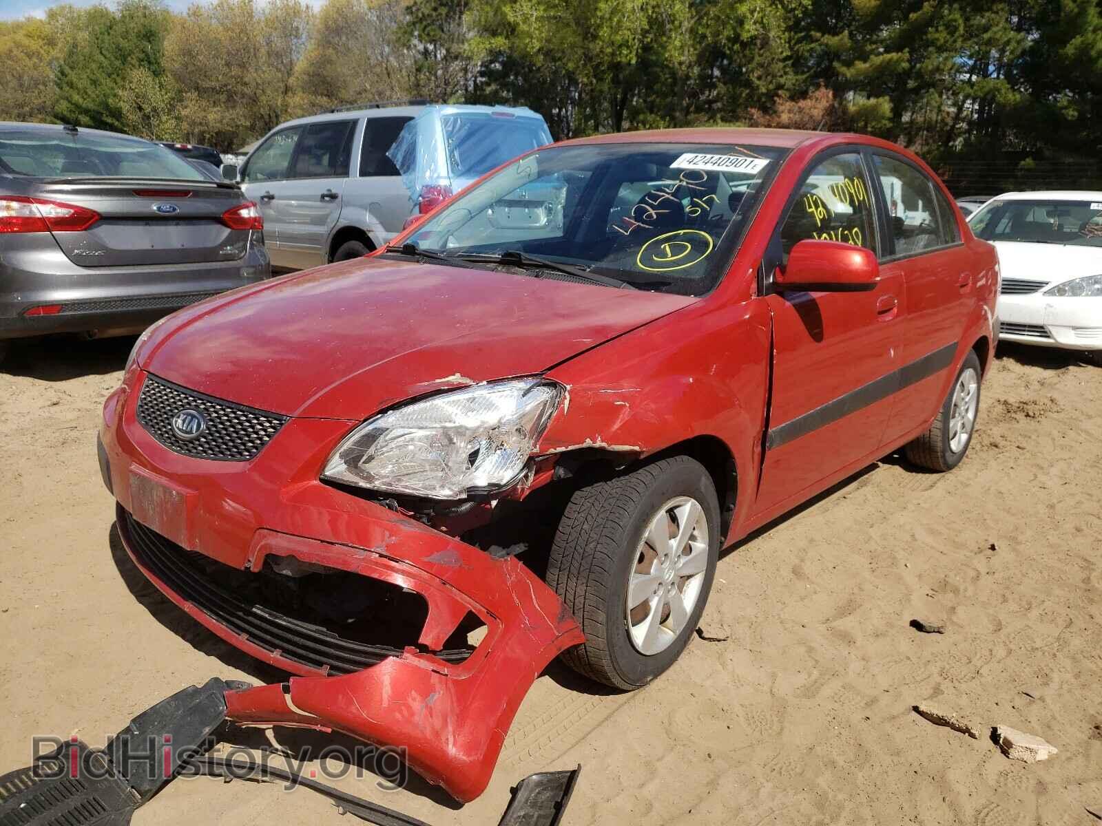 2009 KIA RIO - VIN: KNADE223X96536807 - Фото 2