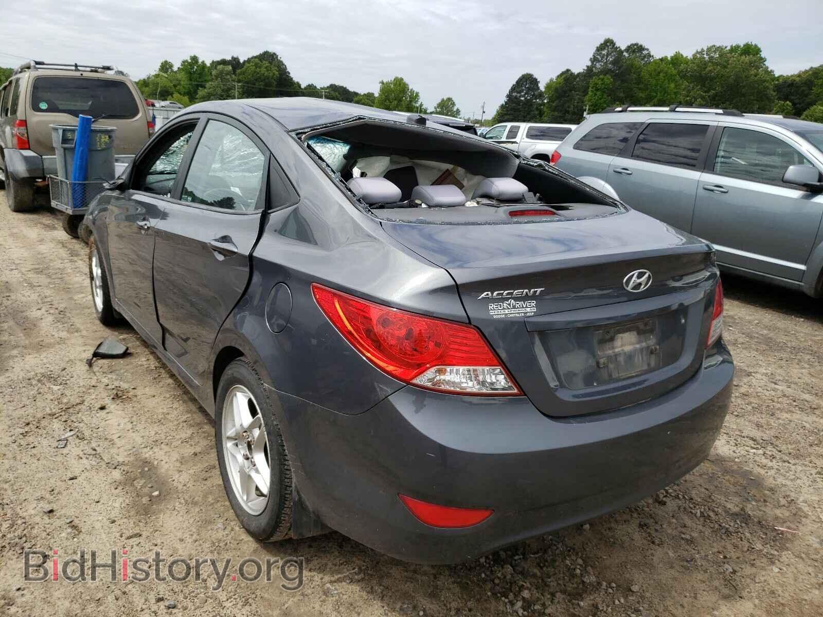 2012 HYUNDAI ACCENT - VIN: KMHCT4AE2CU139951 - Фото 3