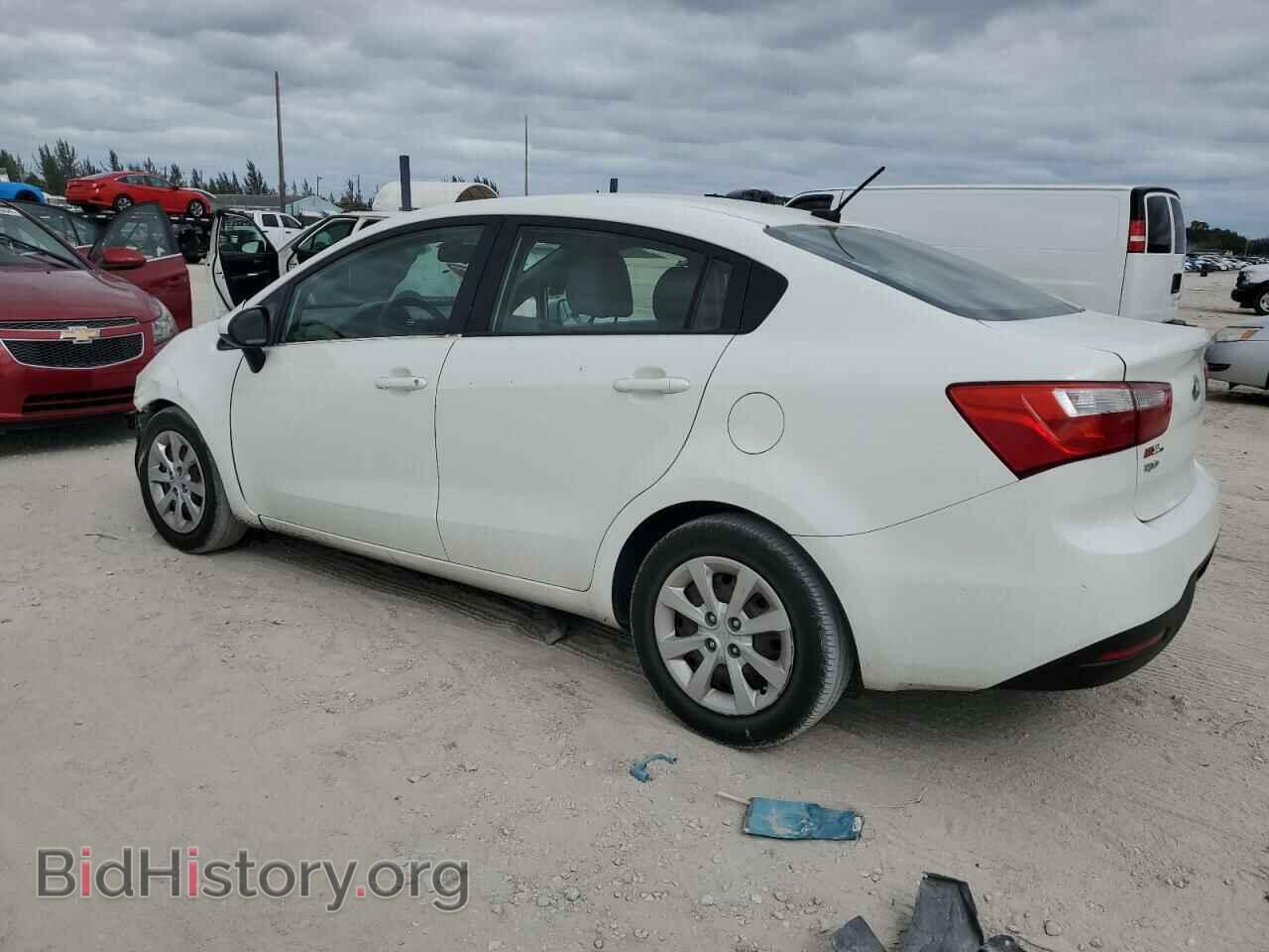 2014 KIA RIO - VIN: KNADM4A35E6350151 - Фото 2