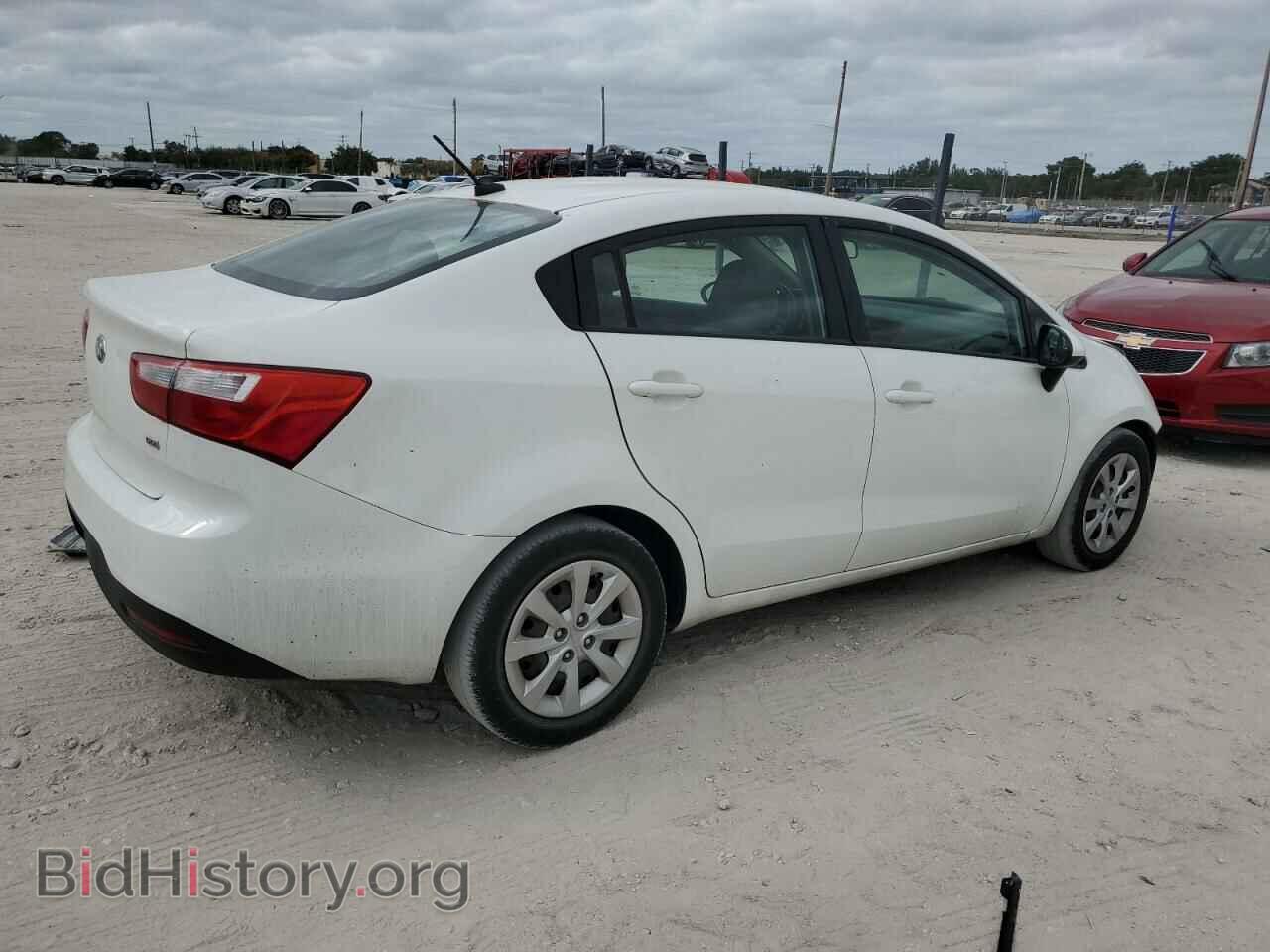 2014 KIA RIO - VIN: KNADM4A35E6350151 - Фото 3