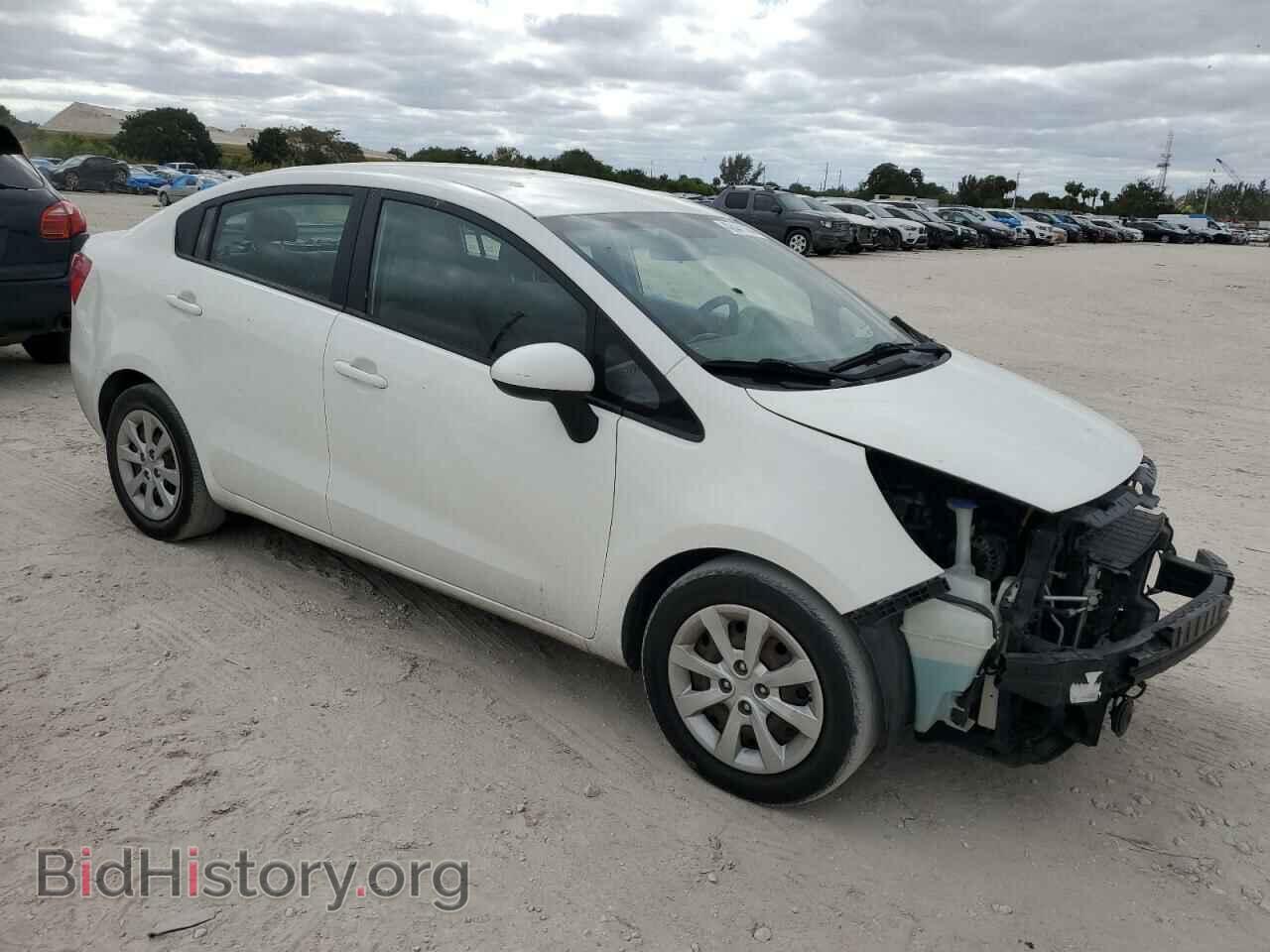 2014 KIA RIO - VIN: KNADM4A35E6350151 - Фото 4