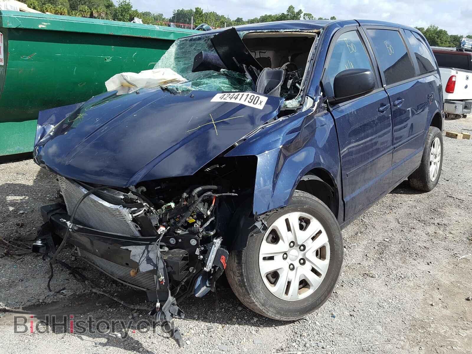 2014 DODGE CARAVAN - VIN: 2C4RDGBG4ER298967 - Фото 2