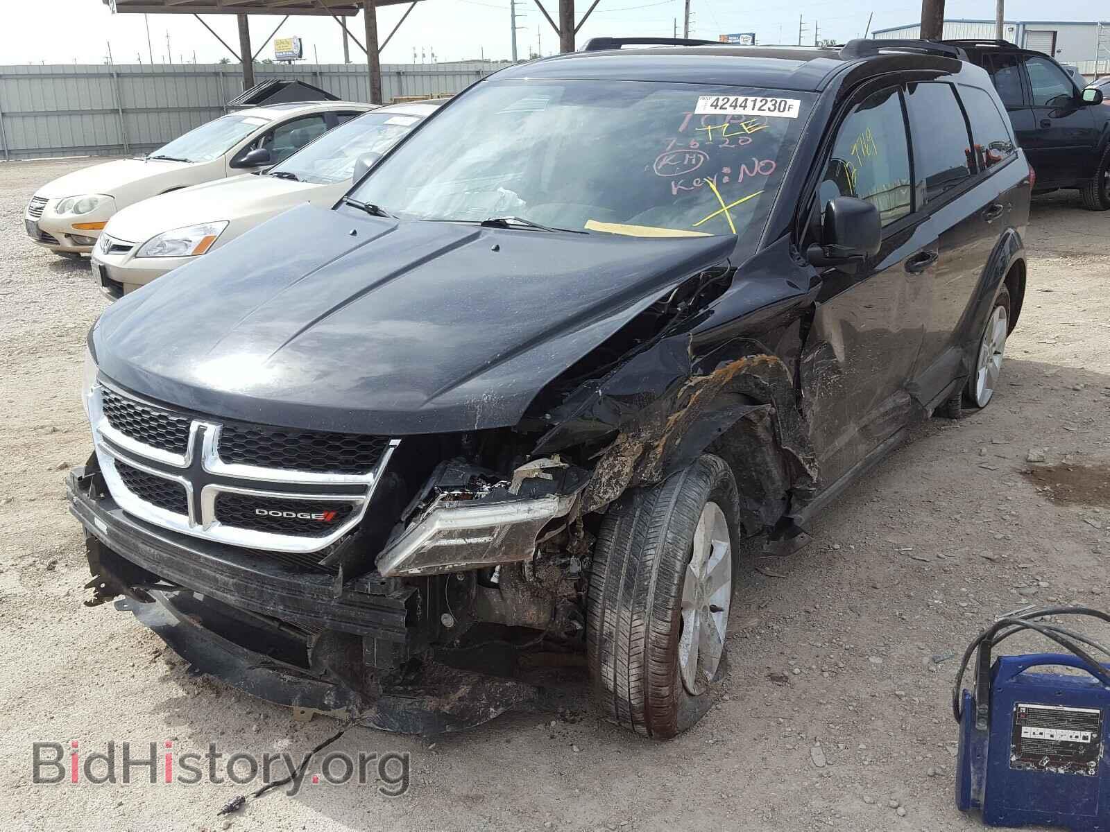 2013 DODGE JOURNEY - VIN: 3C4PDCAB4DT537869 - Фото 2